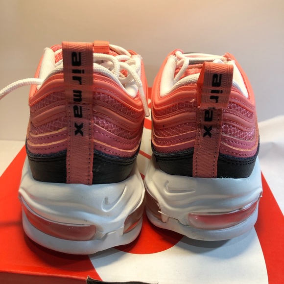 Nike Men’s Air Max 97 Pink Gaze / White / Black / DZ5327 600 Size 10.5 New - Picture 8 of 13